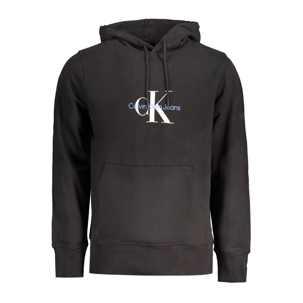 Calvin Klein Black Cotton Men's Sweatshirt Calvin Klein