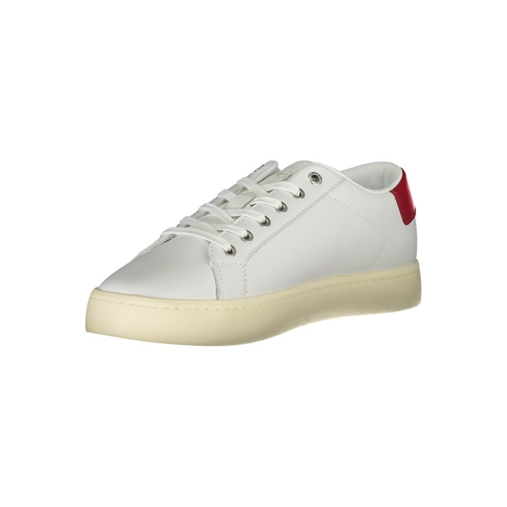 Calvin Klein White Polyester Men Sneaker Calvin Klein