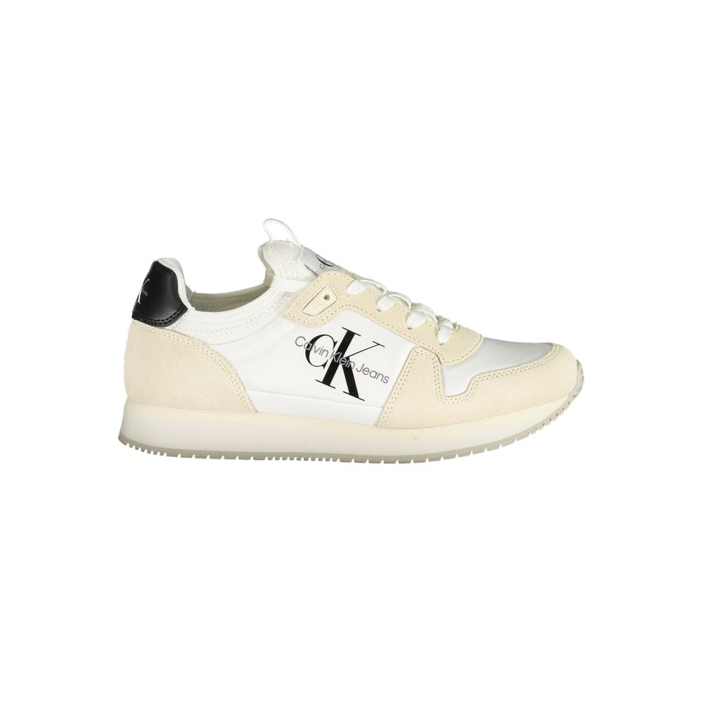 Calvin Klein Bianco Polyurethane Women Sneaker Calvin Klein