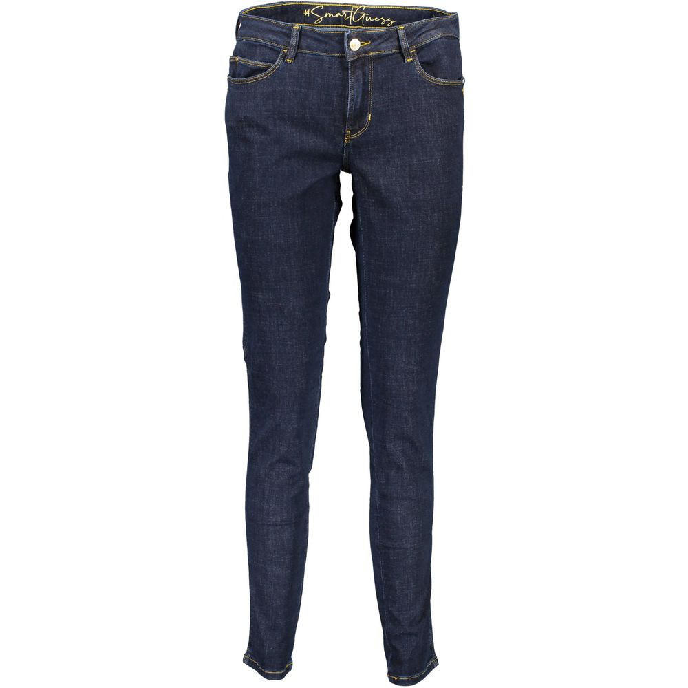 Guess Jeans Blu Recycled Cotton Donna Jeans Guess Jeans