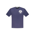 North Sails Blue Cotton Men's T-Shirt
