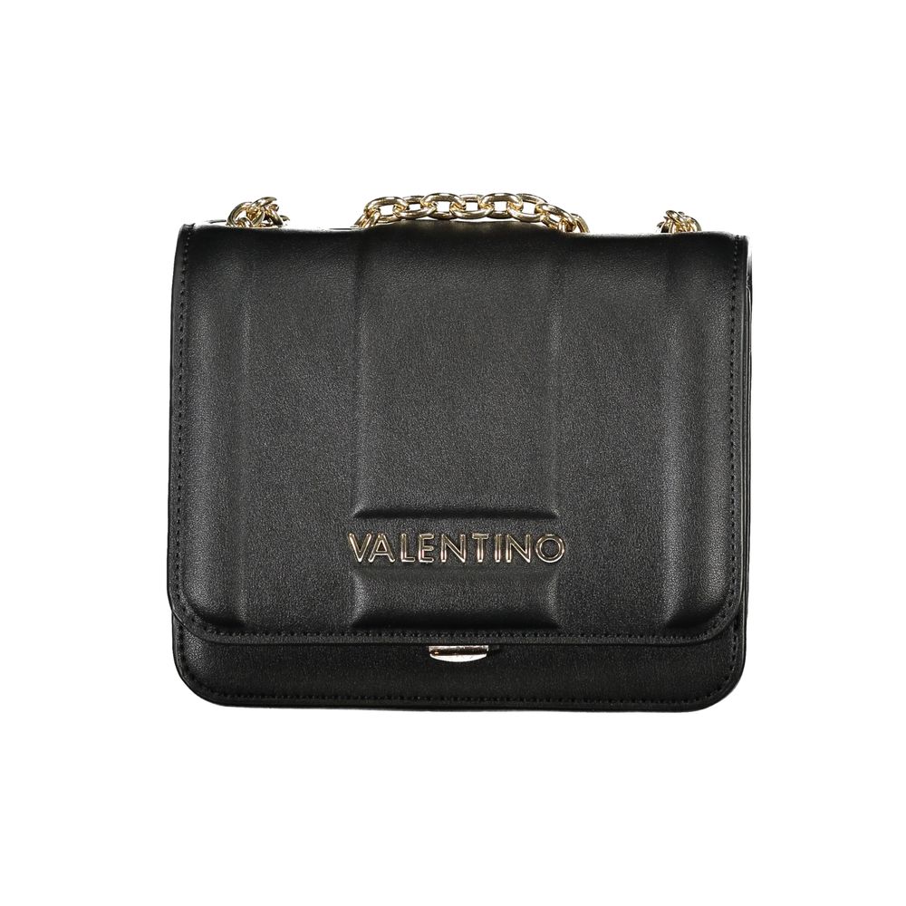 Mario Valentino Black Polyurethane Women's Bag