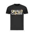 Cavalli Class Black Cotton Men's T-Shirt