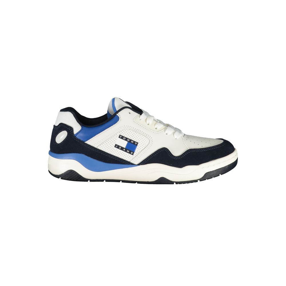 Tommy Hilfiger Blue Polyurethane Men Sneaker Tommy Hilfiger