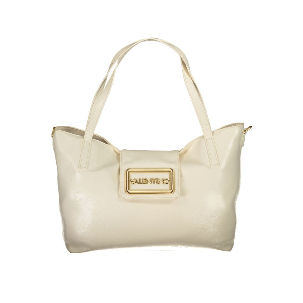 Mario Valentino Beige Polyurethane Womens Bag