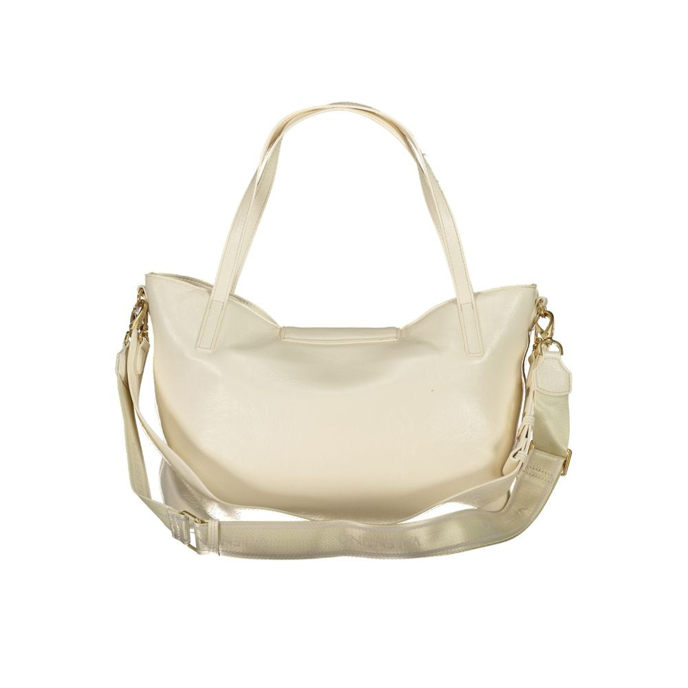 Mario Valentino Beige Polyurethane Womens Bag