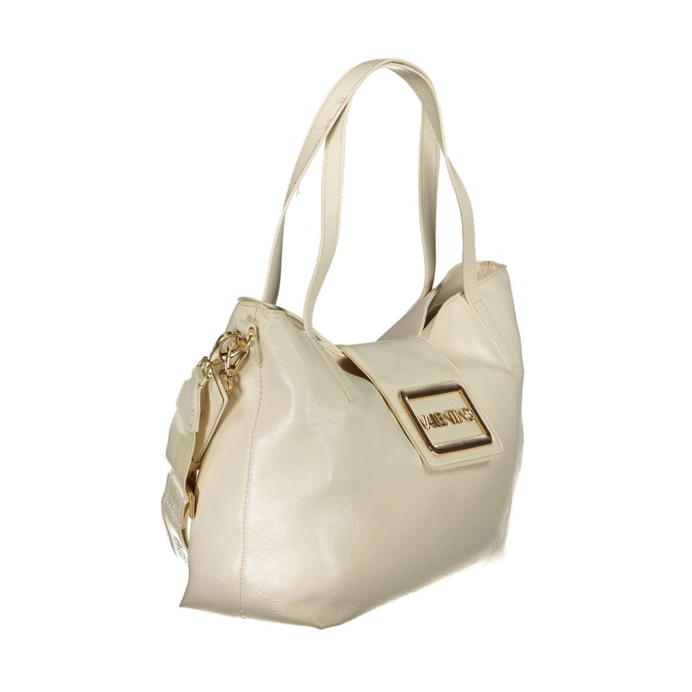 Mario Valentino Beige Polyurethane Womens Bag
