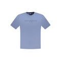 North Sails Blue Cotton Men T-Shirt