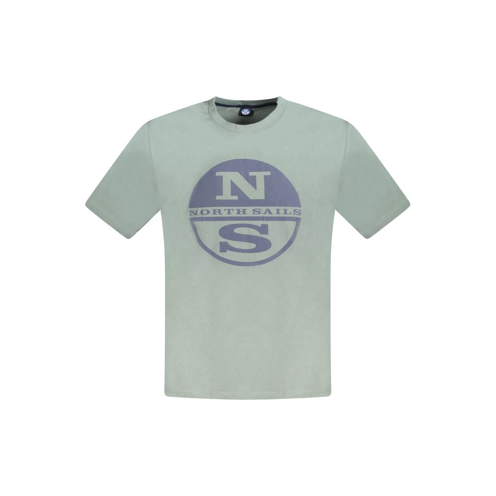 North Sails Verde Cotton Men T-Shirt North Sails