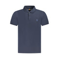 Timberland Blue Cotton Men Polo Timberland