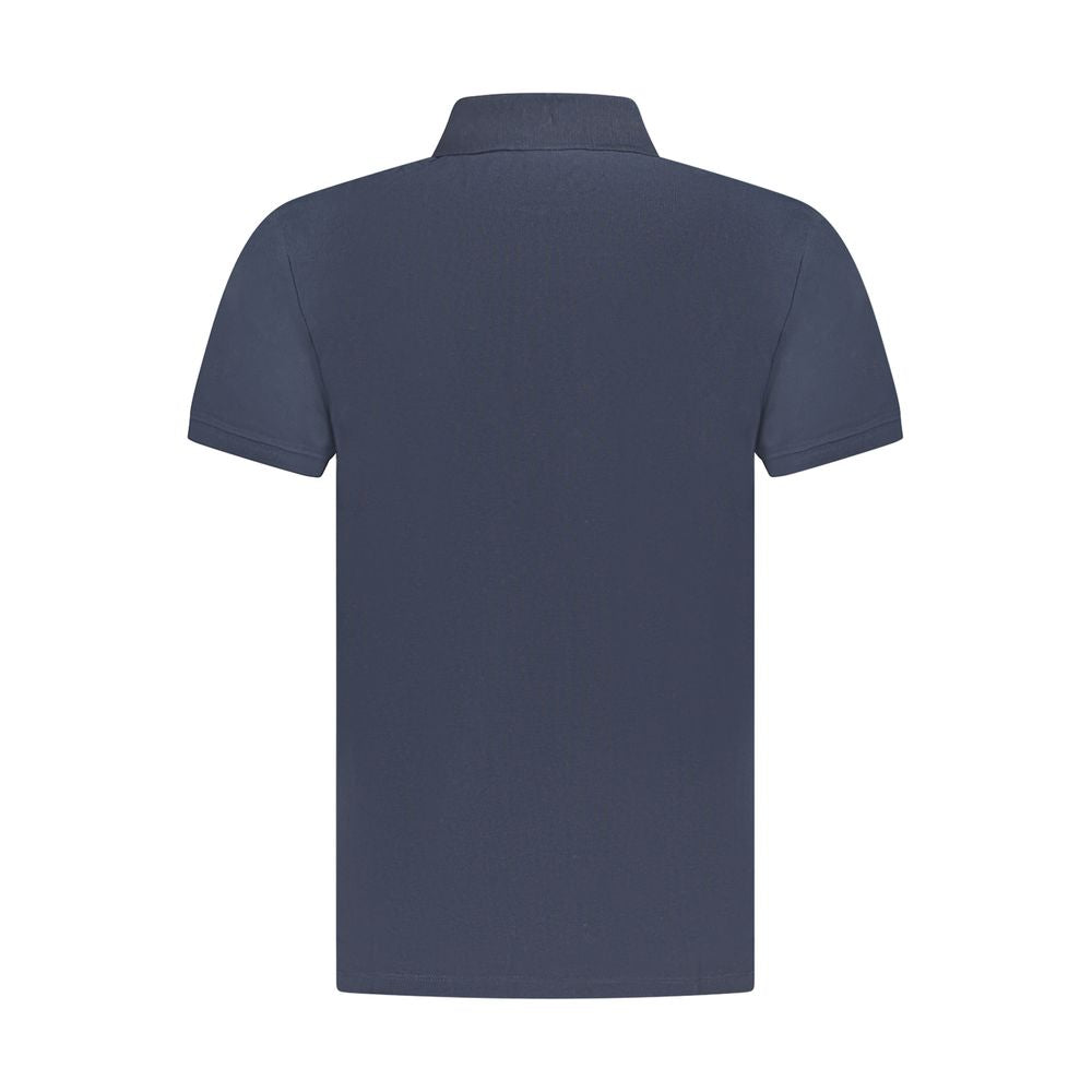 Timberland Blue Cotton Men Polo Timberland