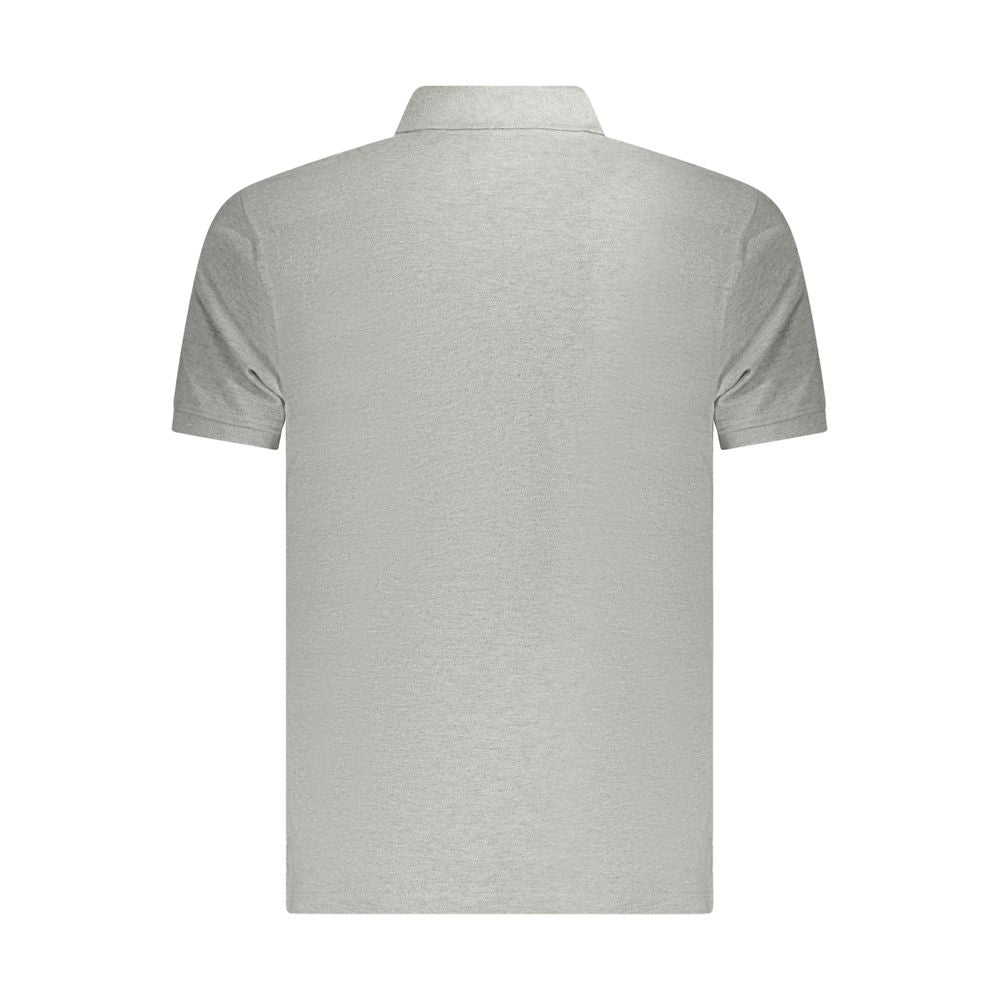 Timberland "Gray Cotton Men Polo Shirt" Timberland
