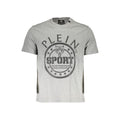 Plein Sport Grigio Cotton Men T-Shirt Plein Sport