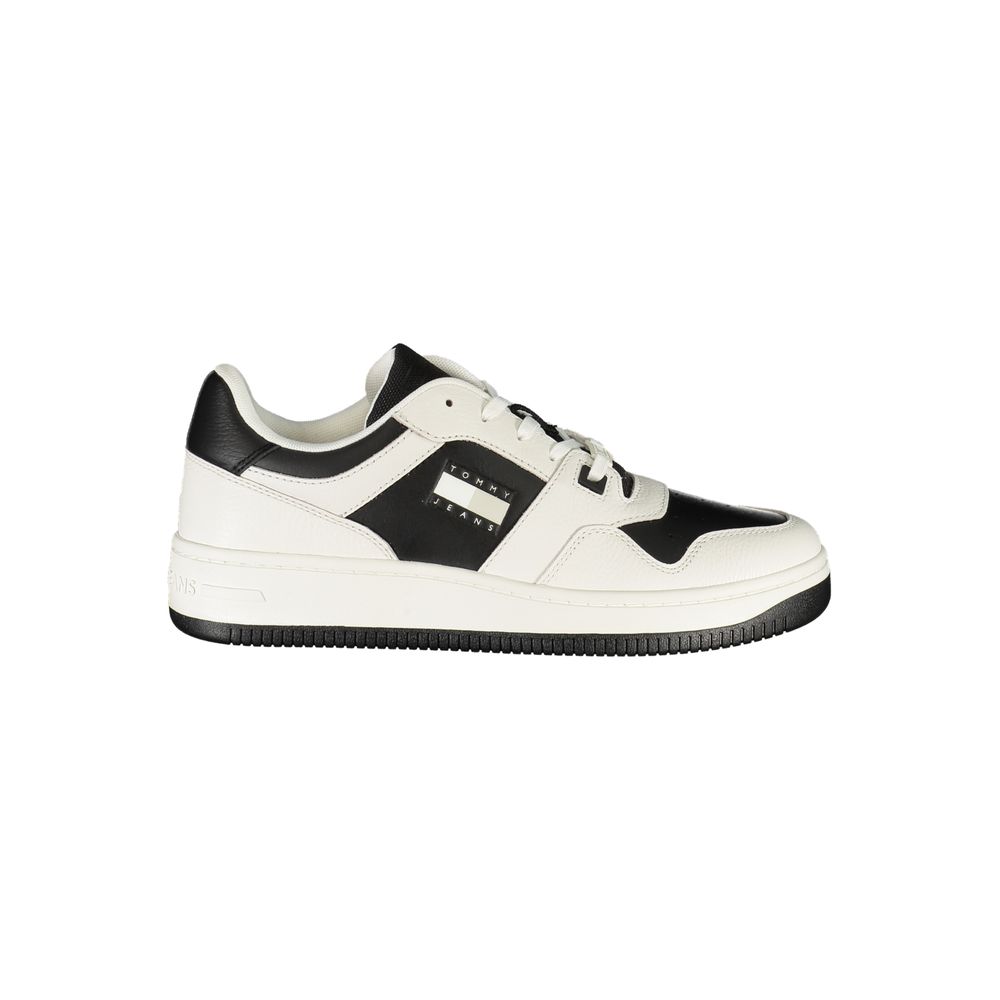 Tommy Hilfiger Bianco Polyurethane Men Sneaker Tommy Hilfiger