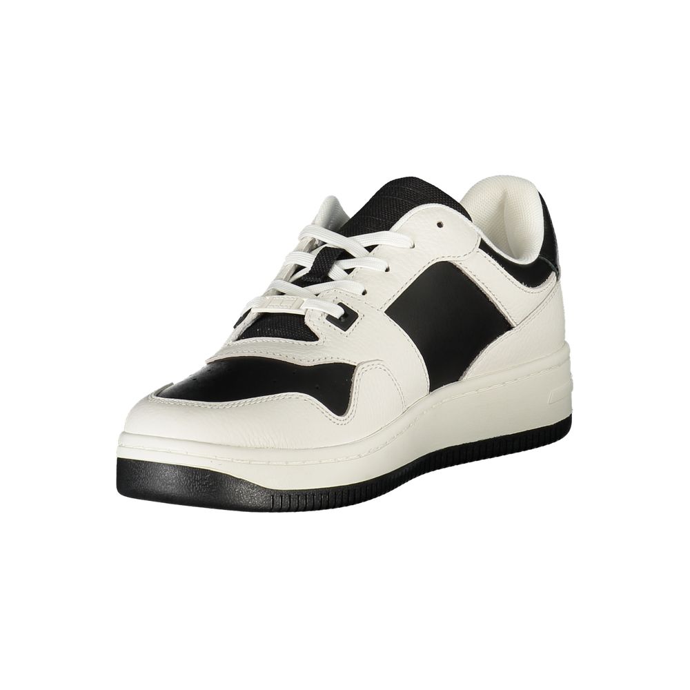 Tommy Hilfiger Bianco Polyurethane Men Sneaker Tommy Hilfiger