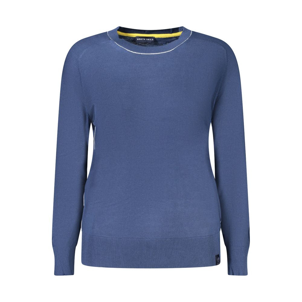 North Sails Blue Viscose Women's Sweater North Sails