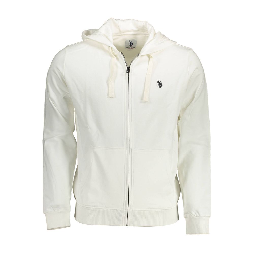 U.S. POLO ASSN. White Cotton Men's Sweatshirt