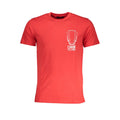 Cavalli Class Red Cotton Men's T-Shirt