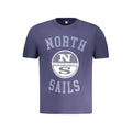 North Sails Blue Cotton Men's T-Shirt