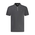 Wrangler Black Cotton Men Polo Shirt Wrangler