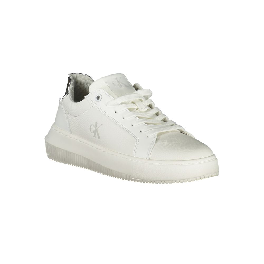 Calvin Klein Bianco Poliuretano Donna Sneaker Calvin Klein
