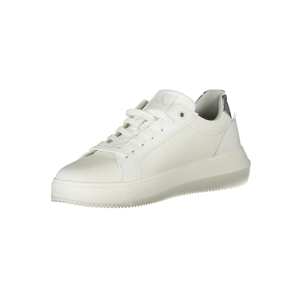 Calvin Klein Bianco Poliuretano Donna Sneaker Calvin Klein