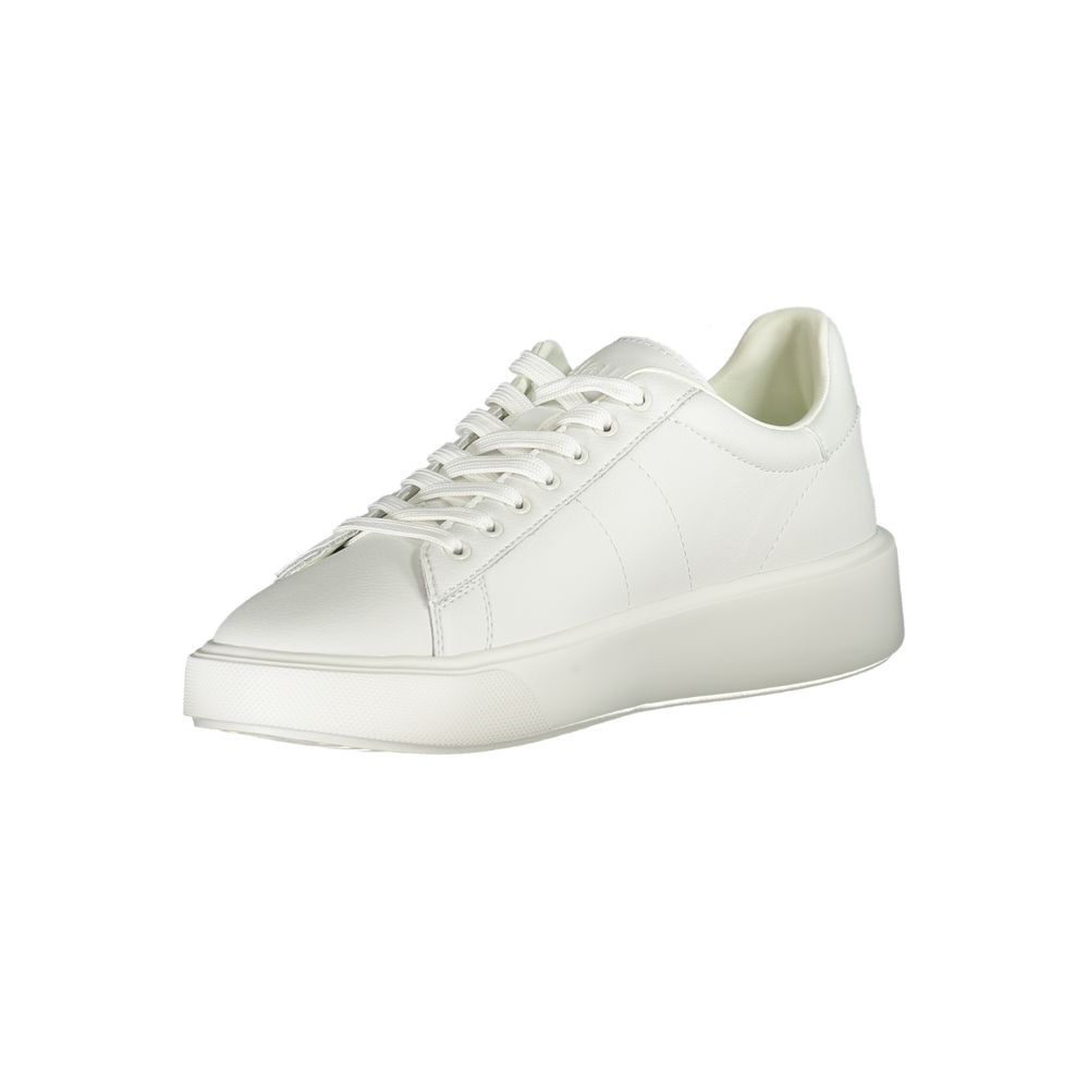 Blauer White Polyurethane Men Sneaker Blauer