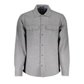 Gant Grigio Cotton Men Shirt Gant
