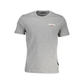 Napapijri Grigio Cotton Mens T-Shirt