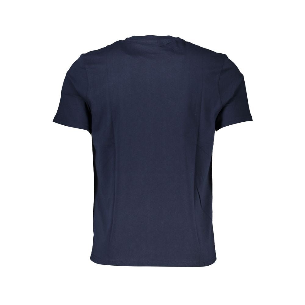 North Sails Blu Cotton Men T-Shirt North Sails