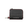 Tommy Hilfiger Black Leather Men Wallet Holder