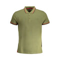 Cavalli Class Verde Cotton Men Polo Shirt