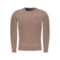 Cavalli Class Marrone Viscose Men's Sweater