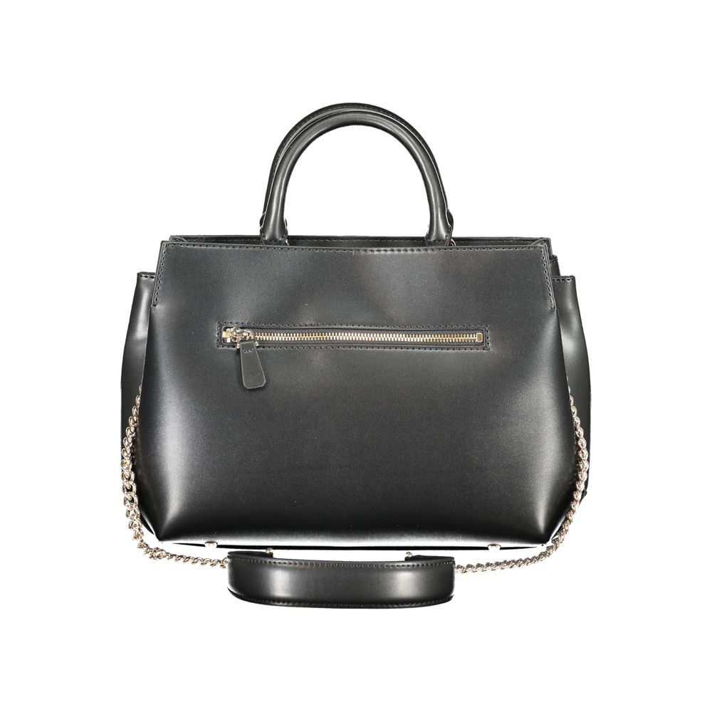 Guess Jeans Black Polyurethane Women's Handbag Guess Jeans