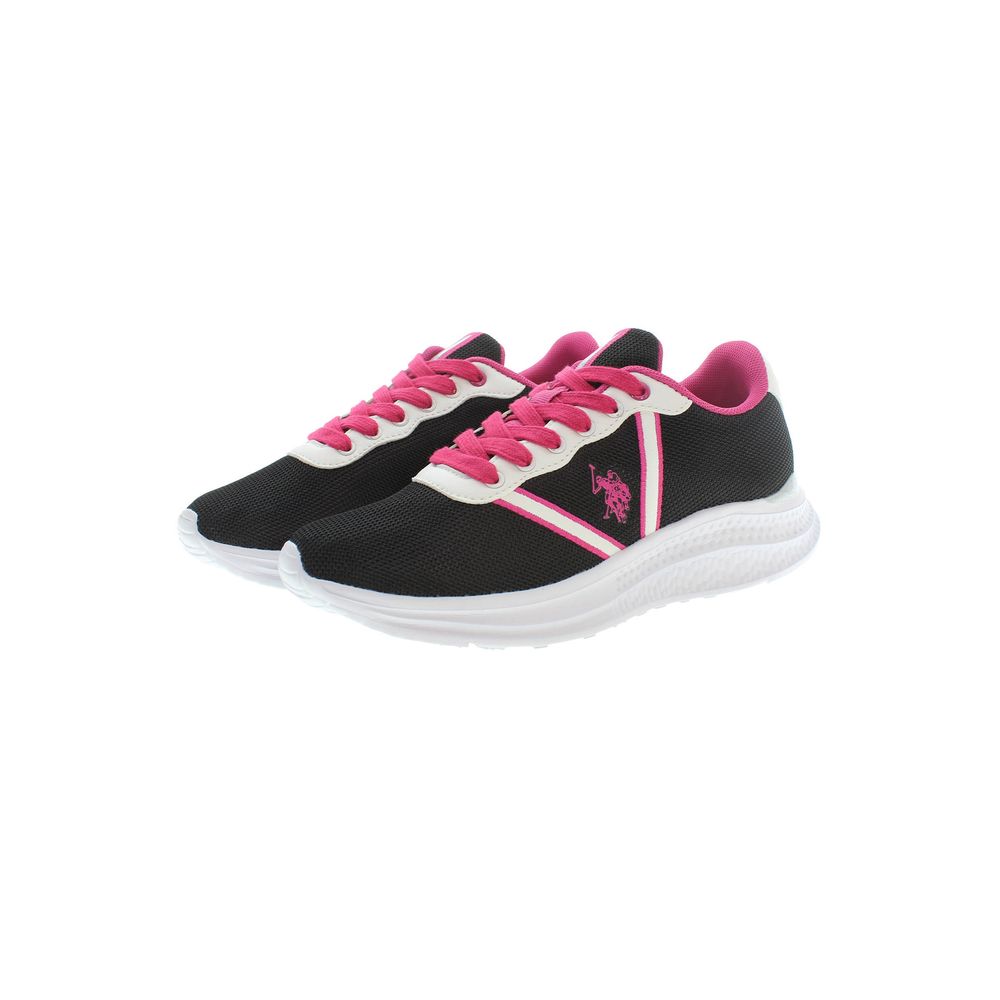 U.S. POLO ASSN. Nero Polyester Womens Sneaker