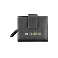 Mario Valentino Black Polyurethane Women's Wallet