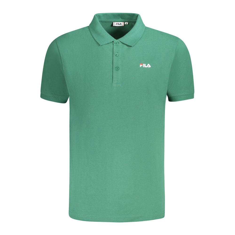 Fila Verde Cotton Men Polo Fila