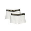 Cavalli Class White Cotton Men's Boxer Briefs