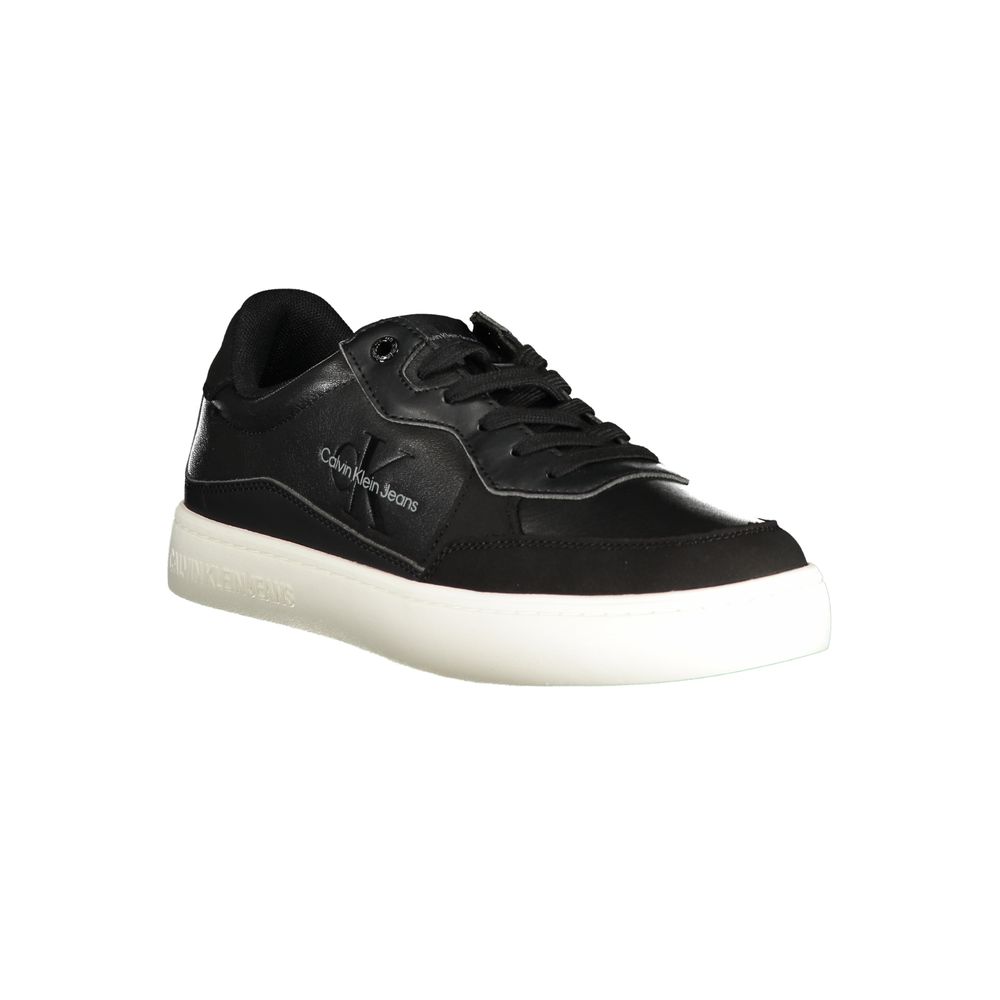 Calvin Klein Nero Polyurethane Men Sneaker Calvin Klein