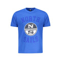 North Sails Blue Cotton Men's T-Shirt