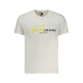 Tommy Hilfiger White Cotton Men's T-Shirt Tommy Hilfiger