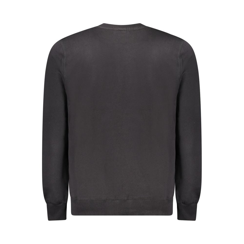 North Sails Black Cotton Men's Sweatshirt North Sails