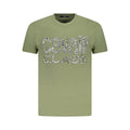 Cavalli Class Verde Cotton Men T-Shirt