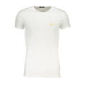 Cavalli Class White Cotton Men's T-Shirt