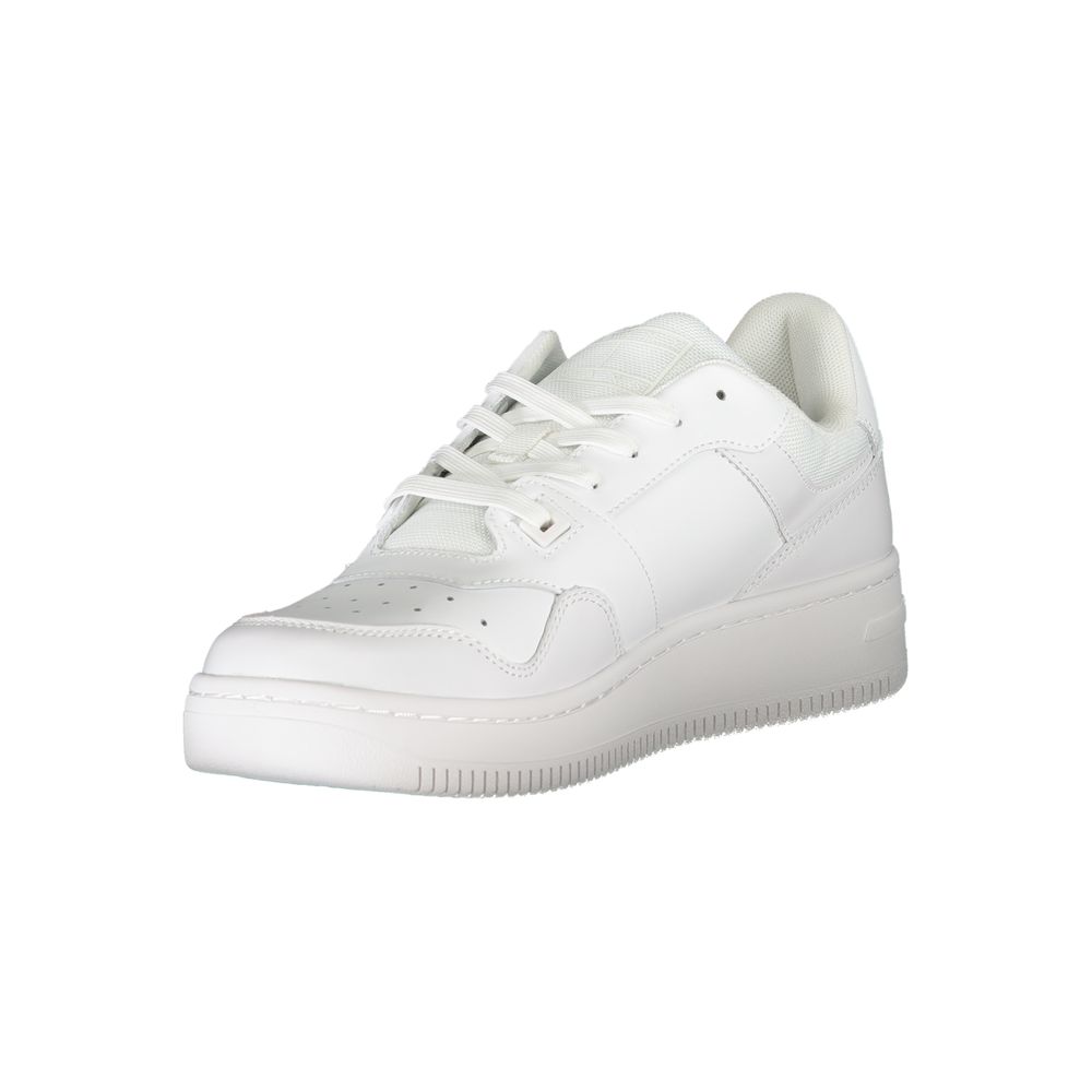 Tommy Hilfiger Bianco Pelle Men Sneaker Tommy Hilfiger