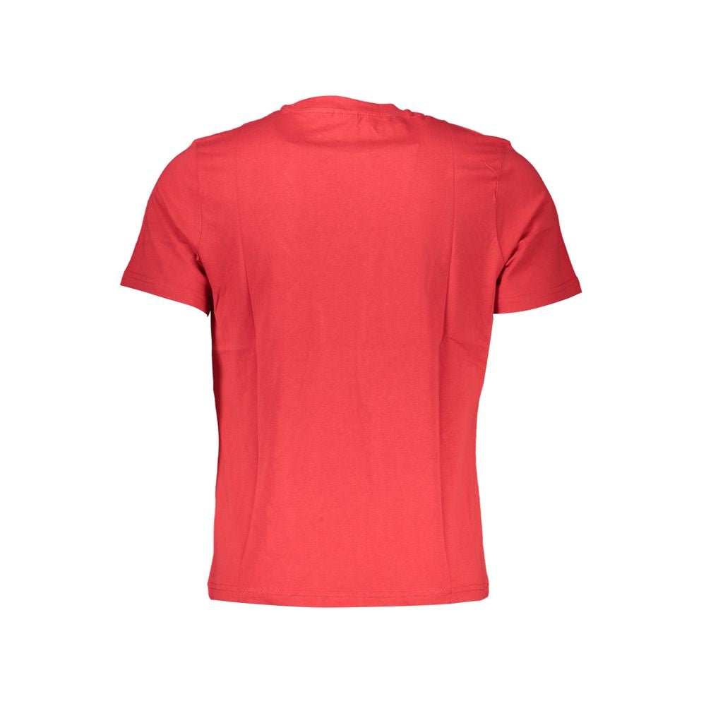 North Sails Red Cotton Men T-Shirt North Sails