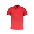 Harmont & Blaine Rosso Cotton Men Polo Shirt