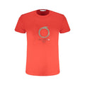 Trussardi Red Cotton Men T-Shirt