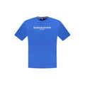 North Sails Blue Cotton Men T-Shirt