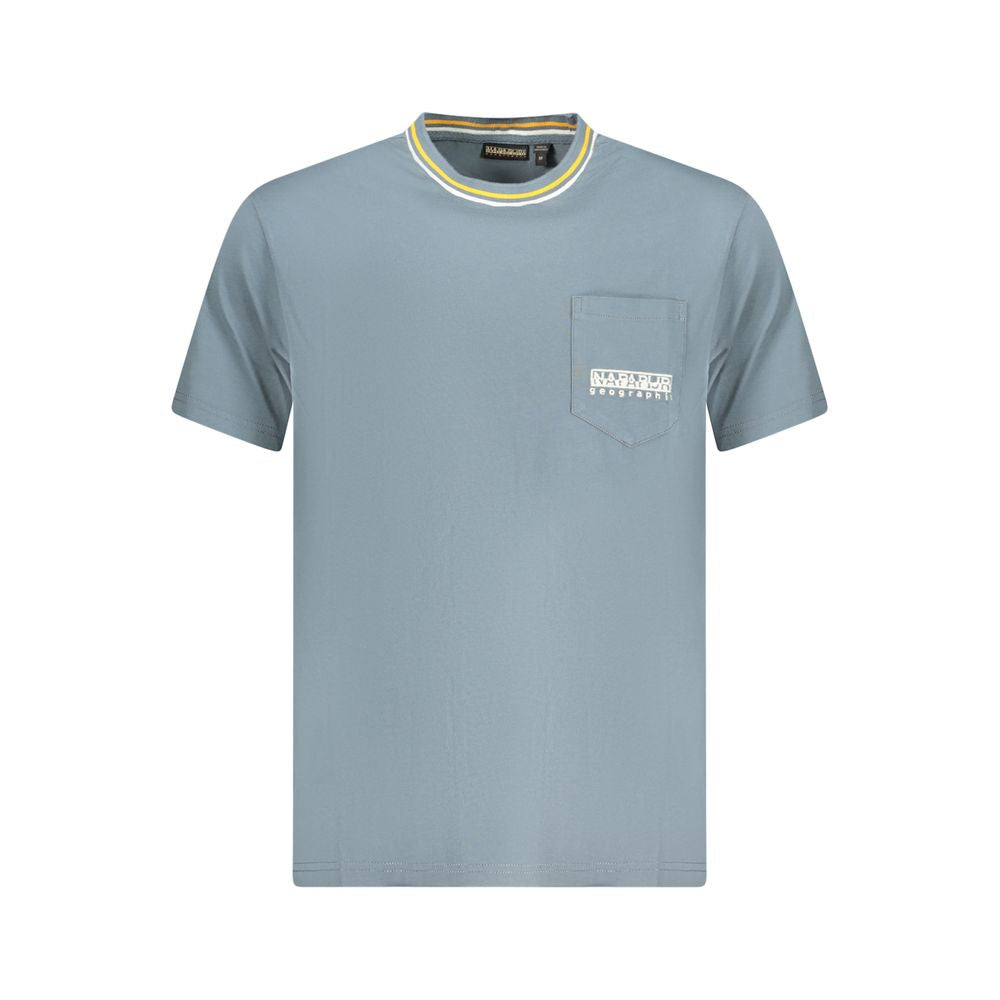 Napapijri Grigio Organic Cotton Men's T-Shirt